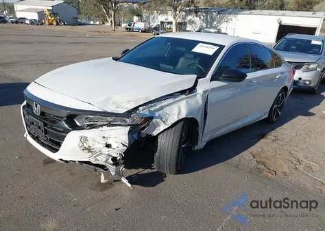 2021 Honda Accord Sport z USA, uszkodzony, nr VIN 1HGCV1F3XMA105474
